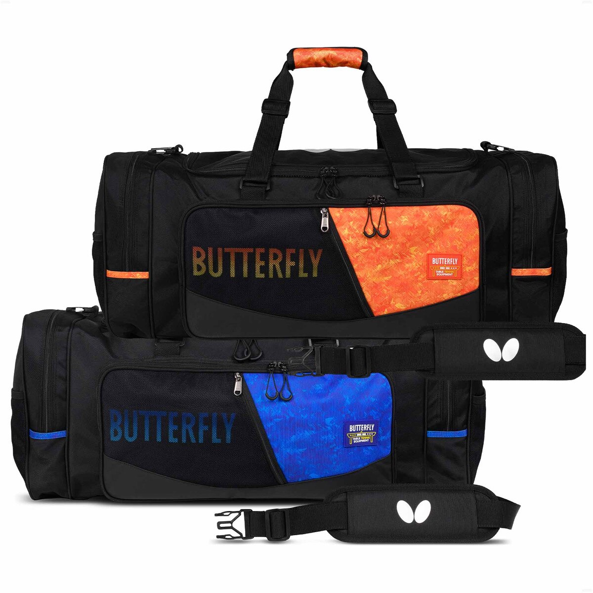 Butterfly Table Tennis Tokai Sports Bag - Blue & Orange